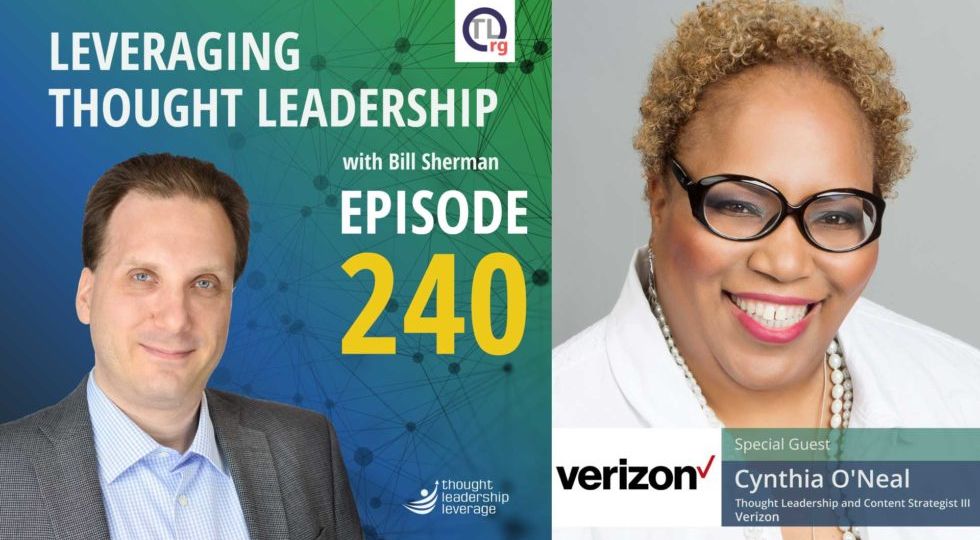 Thought Leadership for Intelligent Networking | Cynthia O’Neal