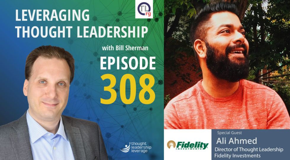 Experiencing Thought Leadership | Ali Ahmed