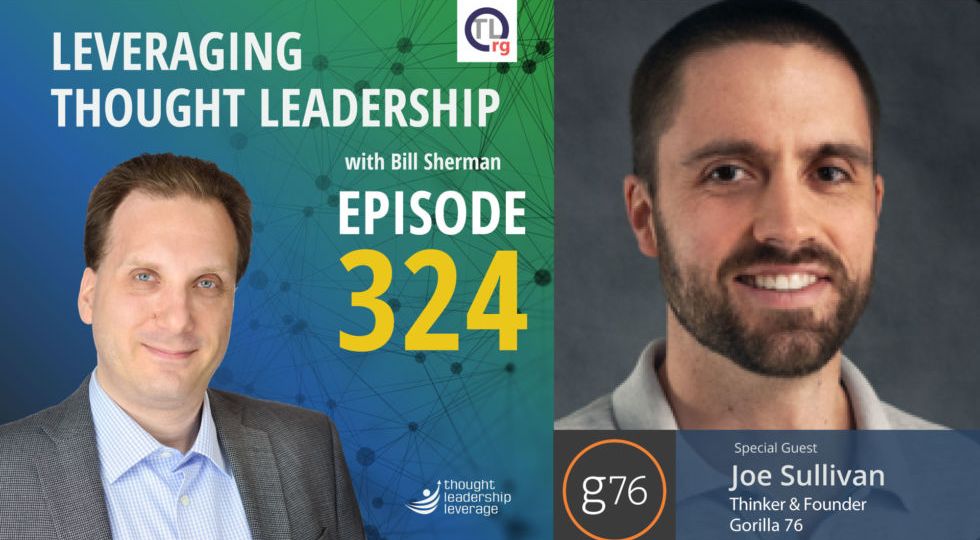 Thought Leadership Marketing for B2B Manufactures | Joe Sullivan