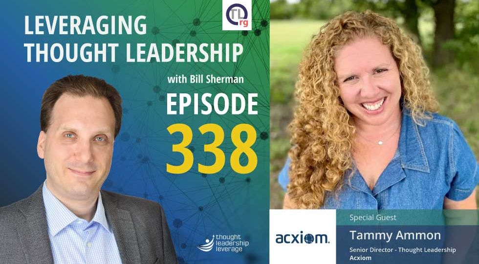An Overview of the First Year as Head of Thought Leadership | Tammy Ammon