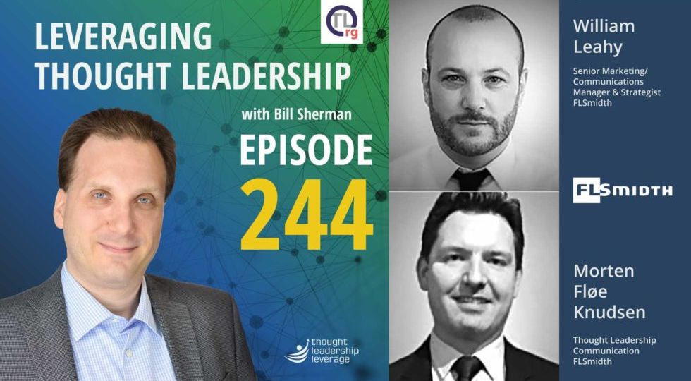 Thought Leadership for long term sales| William Leahy and Morten Fløe Knudsen