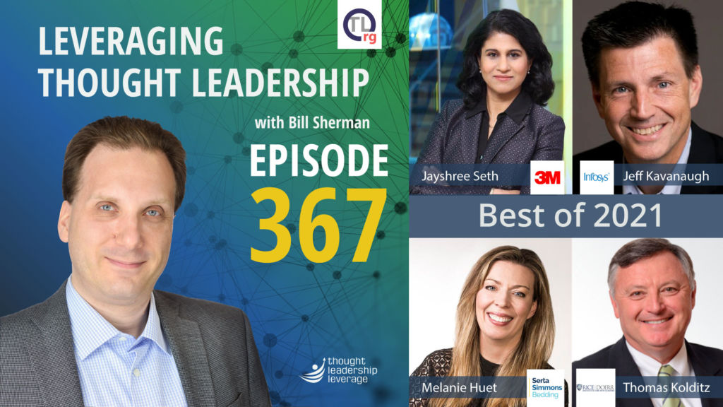 Best of 2021 - Organizational Thought Leadership