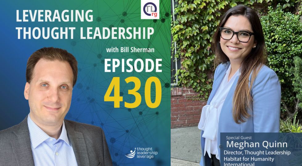 Using Thought Leadership to Create Influence and Impact | Meghan Quinn | 430